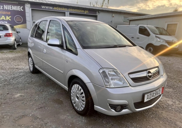 Opel Meriva cena 11850 przebieg: 185236, rok produkcji 2008 z Stęszew małe 121